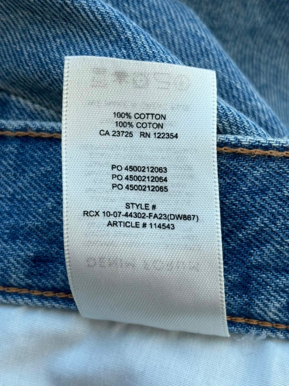 Denim Forum The ‘90s Vintage Maxi Denim Skirt - Picture 8 of 14